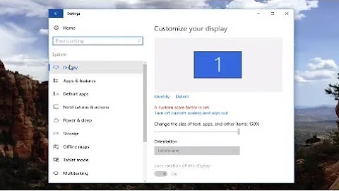 Windows 10 - How To Change Screen Resolution and Size