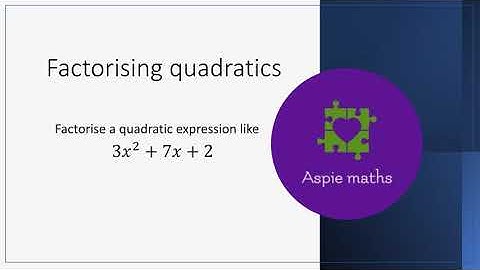 Factorising harder quadratics #factorising #algebra #gcsemaths