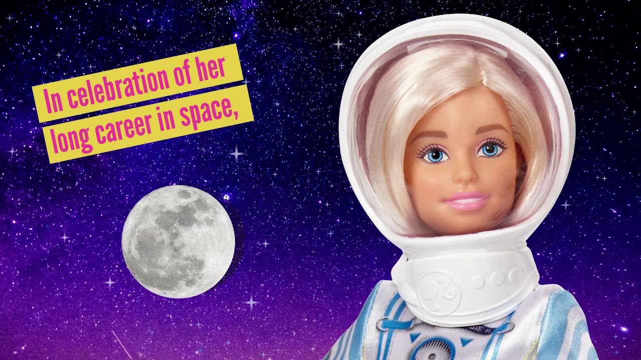 First Barbie dolls to fly into space debut on display at Smithsonian