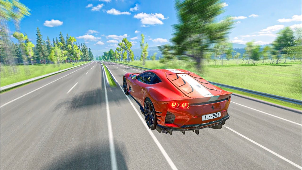 Instant 1200 KMH Acceleration: Which BeamNG Car Survives! 🔥 - BeamNG Drive #46