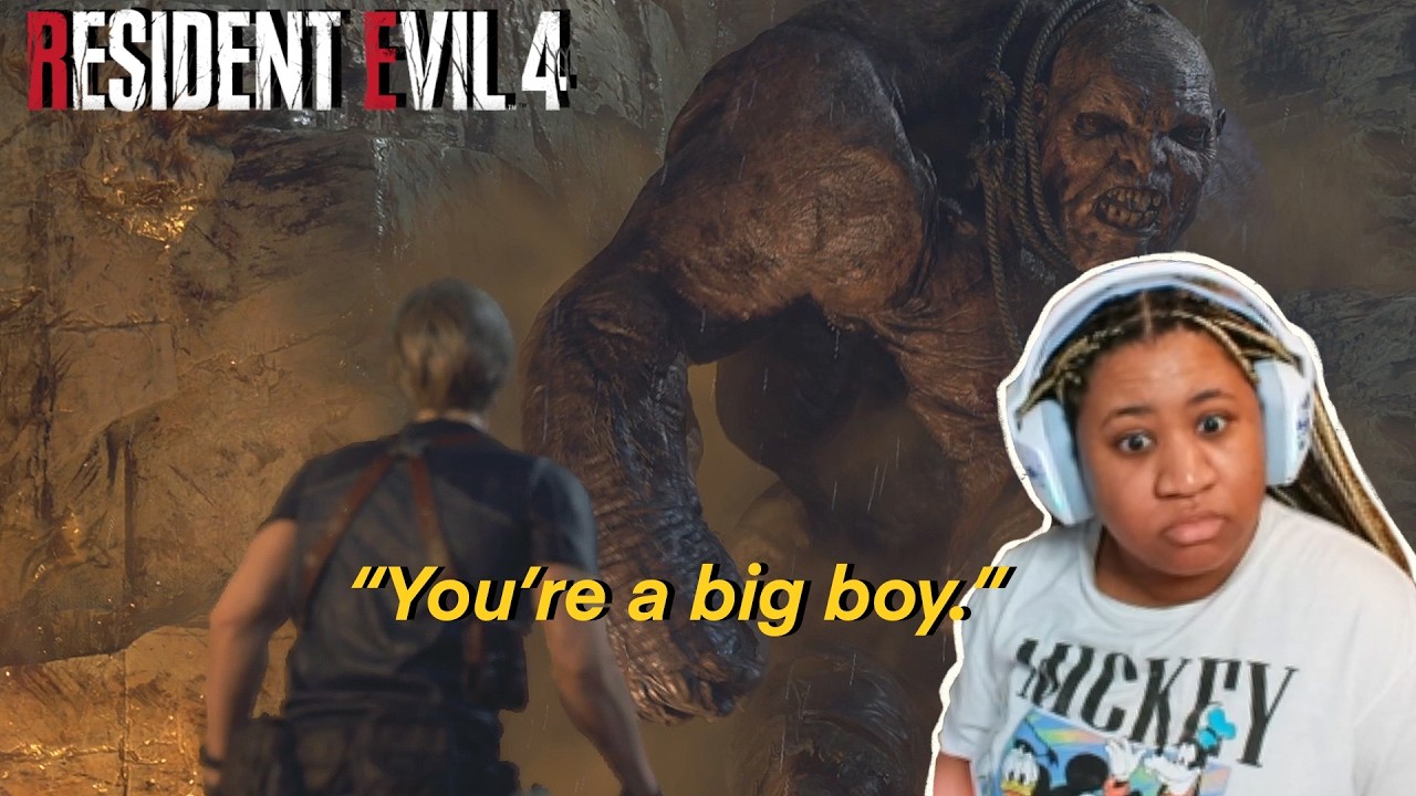 SHREK HAS BEEF WITH LEON KENNEDY | Resident Evil 4 chapter 4