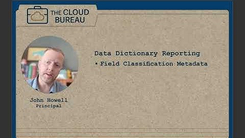 2. Using Field Classification Metadata in Salesforce for Effective Data Dictionary Reporting