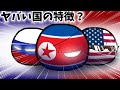 ヤバい国の特徴【ポーランドボール】