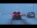 Ref:3Gdrf6x5GRw Minneapolis, MN Winter Storm at Rush Hour, Cars in Ditch, And Heavy Snow