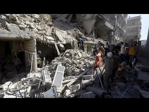 عفو بین الملل دولت سوریه از بمب های بشکه ای در حلب استفاده می کند