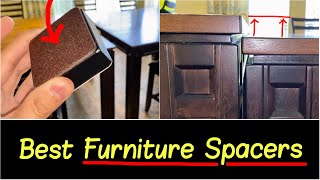 ✅Best Furniture Spacer | Elevate Furniture Fast | Bed Risers for Table, Desk, or Sofa Review