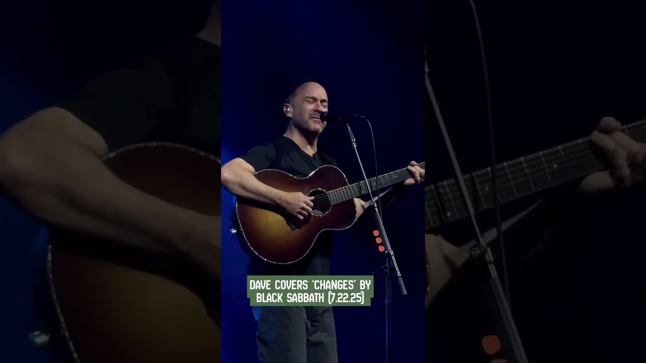 Dave Matthews - Changes (Black Sabbath cover), 7/22/2025 - YouTube