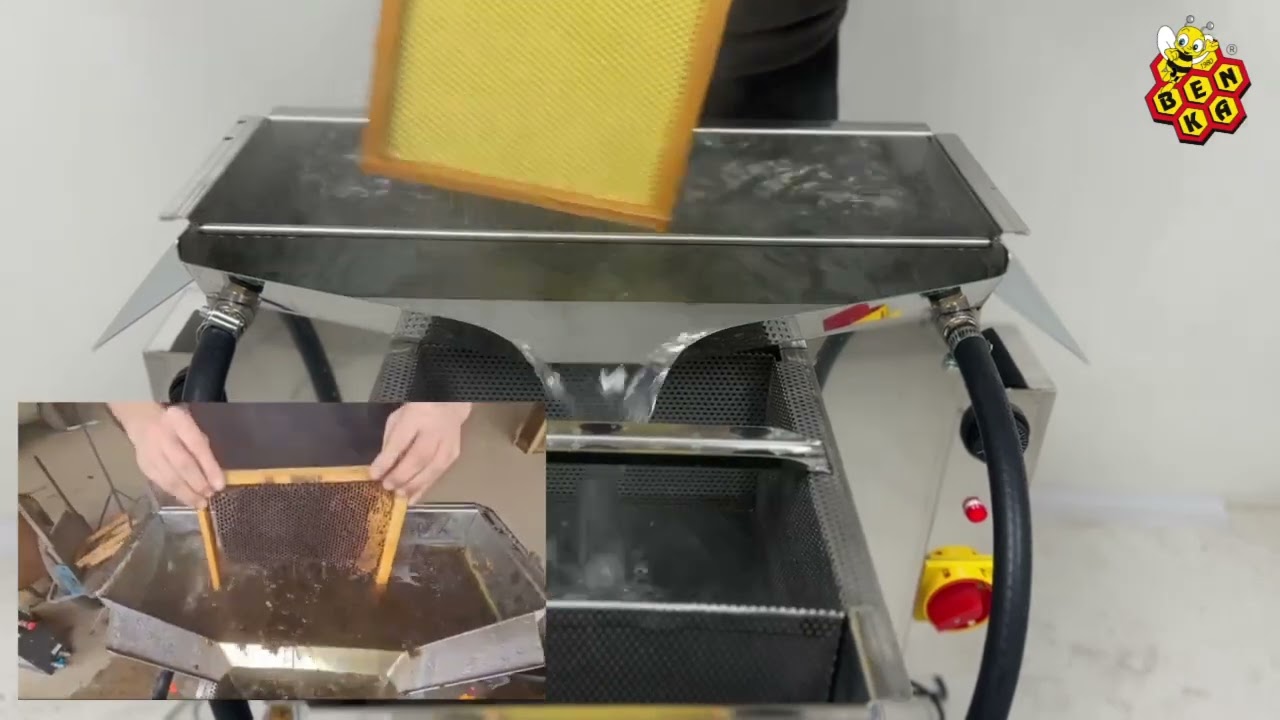 Beeswax Frame Cleaner | Designed by BENKA | First in the World | Patented | Innovation Avarded