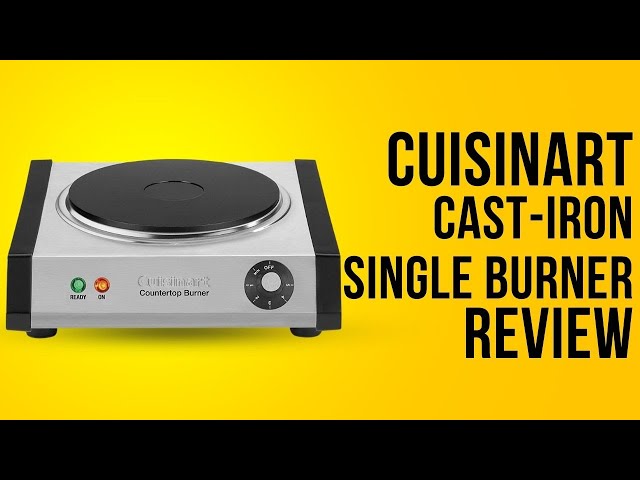 Cuisinart - Cast Iron Single Burner