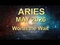 ARIES “THE WAITING GAME PAYS OFF!” May 2026 Tarot Reading | What’s Coming Next ✨