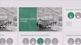 Microsoft Ignite 2016 Improve decision making with Business Analytics in Microsoft Excel 2016