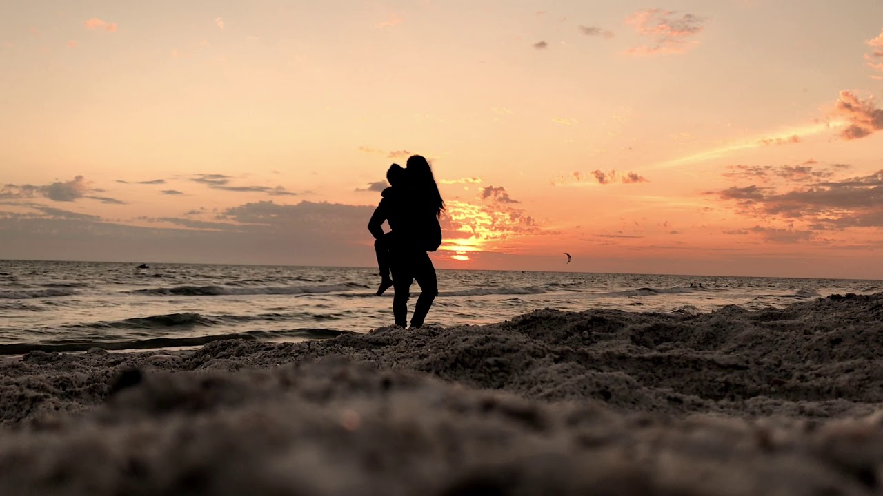 Cute Couple Sunset Video Youtube