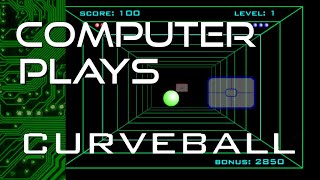 Computer plays Curveball (3D Pong) screenshot 5