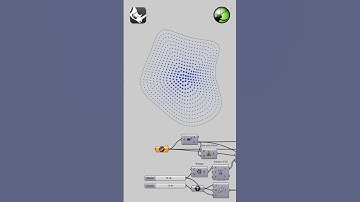 라이노/그래스호퍼로 다양한 외곽의 홀 패턴 만들기 / 