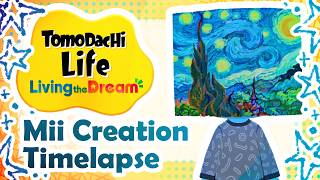 Tomodachi Life LTD - Starry Night mii timelapse