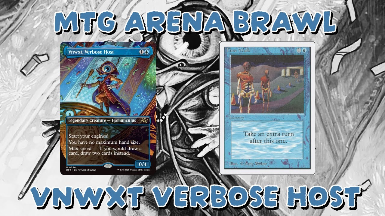 No Talking, Just Time Walks – Vnwxt, Verbose Host Gameplay [MTGA Brawl]