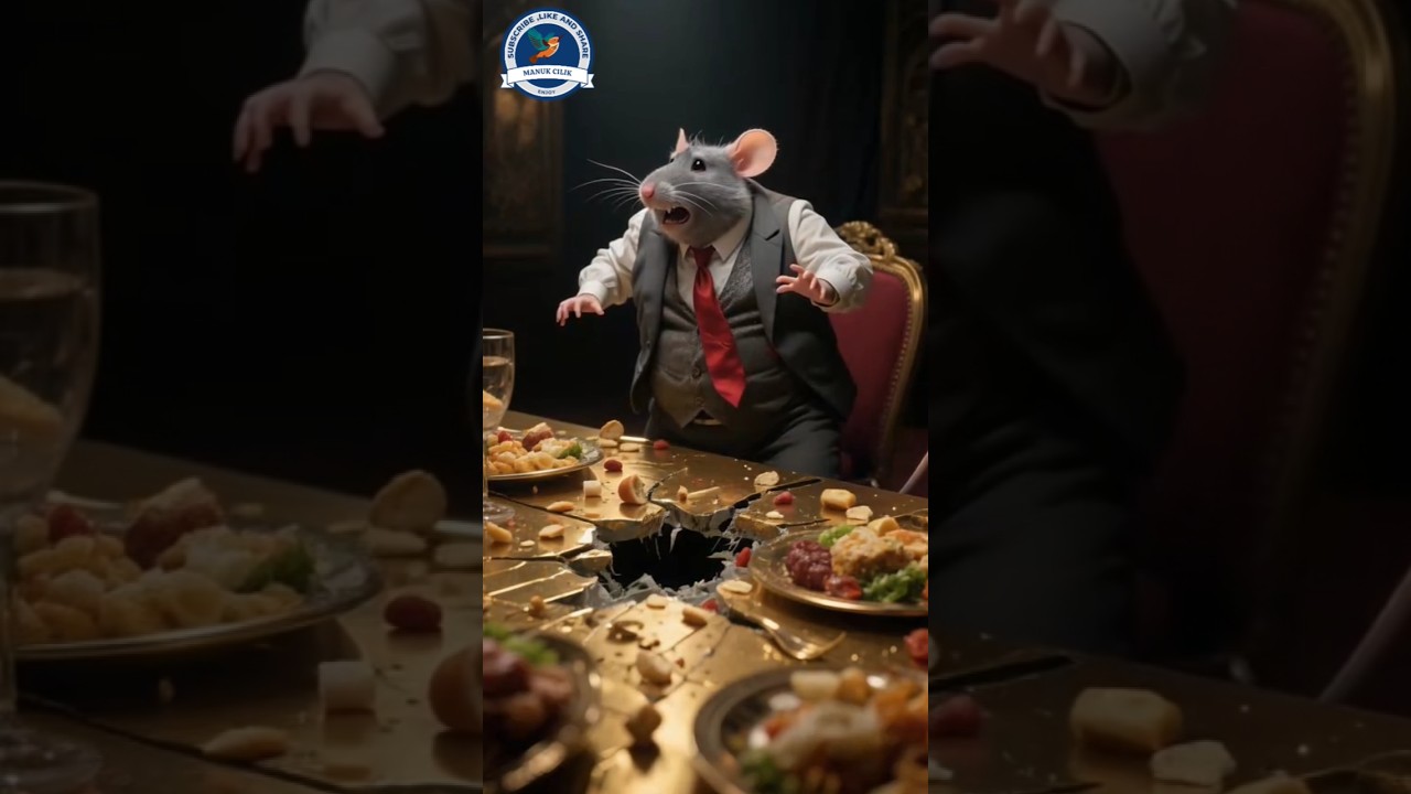 Greedy Rats in Ties 🐭💼 | Short Moral Story 