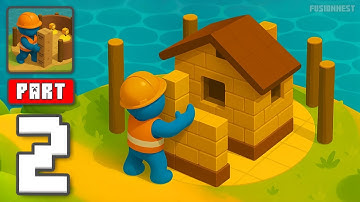 Pro Builder 3D - Gameplay Walkthrough Part 2 - Master The Blueprint (iOS, Android)