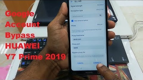 Google Account Bypass HUAWEI Y7 Prime 2019
