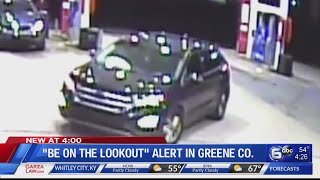 Greene County Sheriff s Department searching for SUV