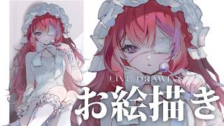 お絵描き】ショート動画用のミニキャラ描くよ╎ #羽壱まほ #vtuber