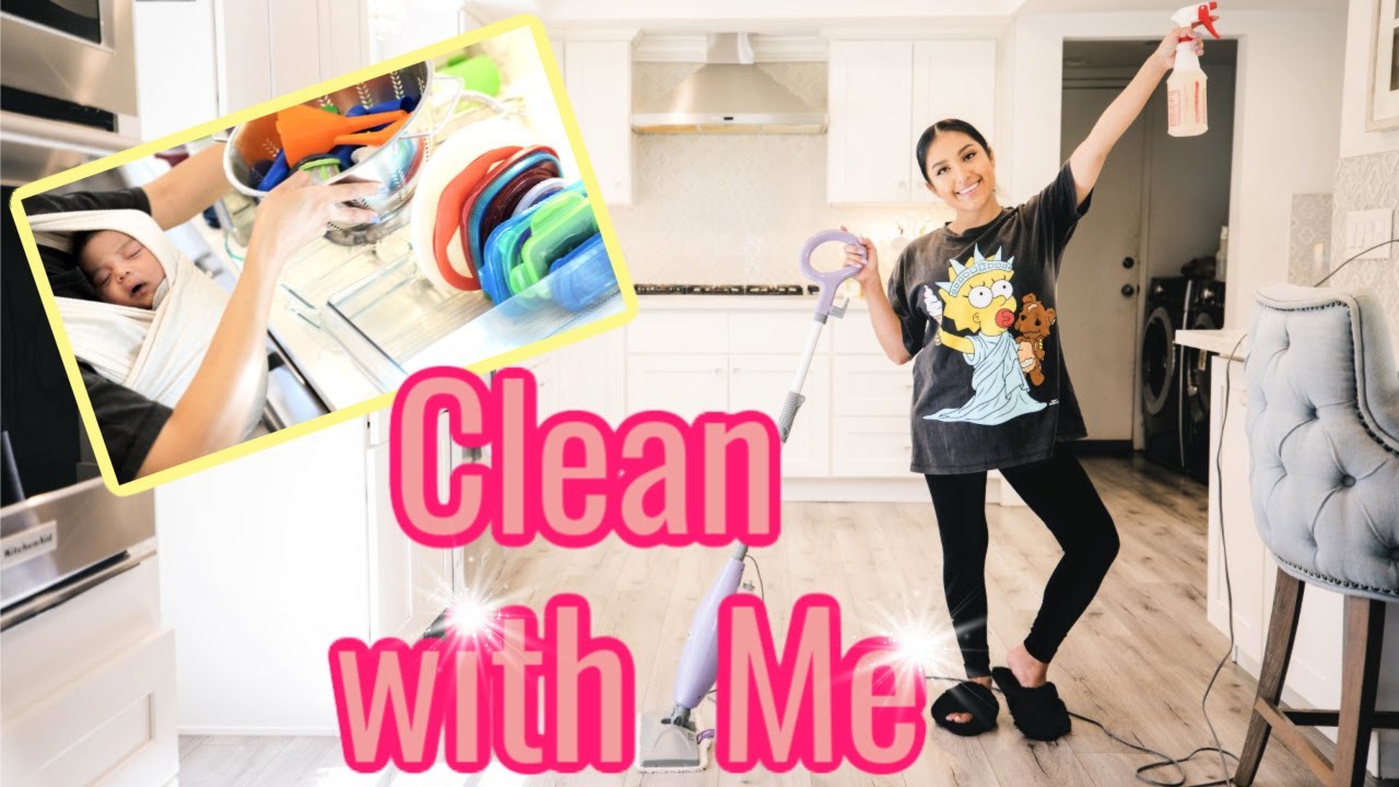 Organize, De-clutter, and Deep Clean My Kitchen With Me! - YouTube