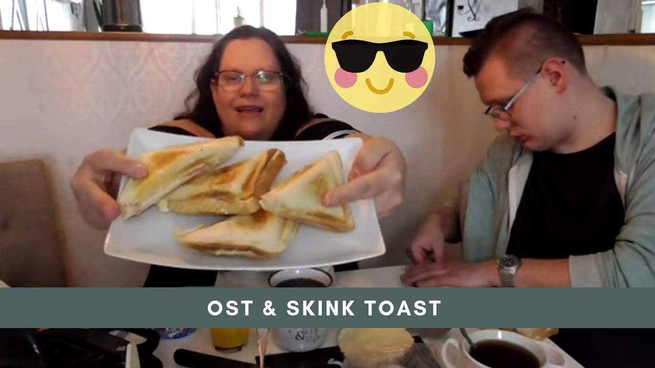 Mukbang  Alla hjärtans dag - Brunch med Toast, Risi frutti, Apelsin jouise.