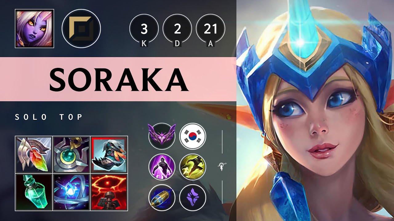 Soraka Top vs Jax - KR Master Patch 25.17
