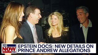 Epstein documents: More Prince Andrew allegations surface in latest unsealing | LiveNOW from FOX