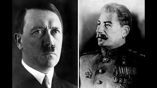 Кровавый диктатор Сталин или Гитлер ?
