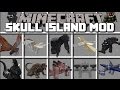 Minecraft SKULL ISLAND KING KONG MOD / PLAY WITH DIMENSIONS AND TRAVEL TO THE ISLAND!! Minecraft