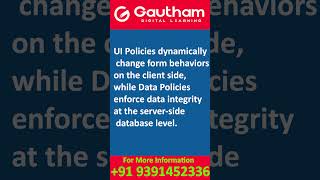 Difference Between UI Policy and Data Policy in ServiceNow | What is UI Policy | What is Data Policy