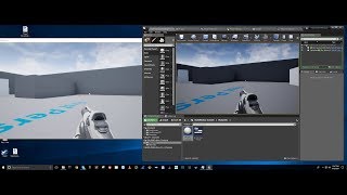Unreal Engine 4, Multi Window c++, Blueprints and UserWidget
