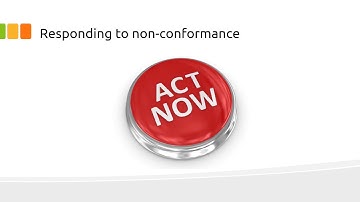 Responding to non conformance