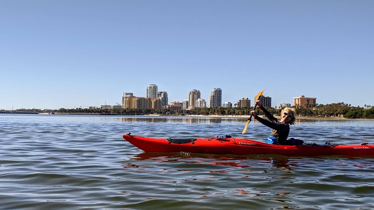 Kayak Coffee Pot Park to St Pete Pier YouTube
