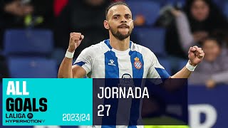 ALL GOALS Matchday 27 2023/24 LALIGA Hypermotion