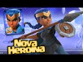 TESTEI O MAIS NOVO e PODEROSO HEROI DO CLASH OF CLANS