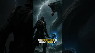 The God Who Killed a Monster \u2014 Then Died in 9 Steps | #Mythology  #ThorVsSerpent#WorldSerpent