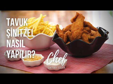 En kolay çıtır TAVUK ŞİNİTZEL tarifi... | Oktay Usta