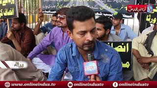 Residents of Hyderabad Protest against Govt. of Sindh