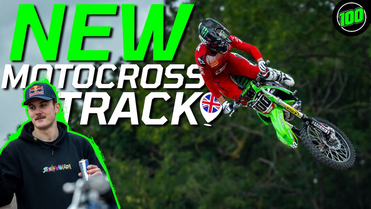 WE RIDE A NEW MOTOCROSS TRACK IN THE UK