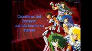 Miniatura de "Caballeros del zodiaco CANCION-LETRA"