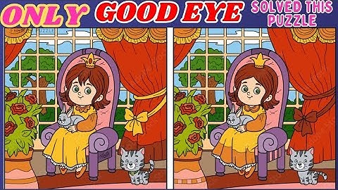 Find the differences | challenging puzzle game | spot the 6 difference #find5difference #puzzle #fun