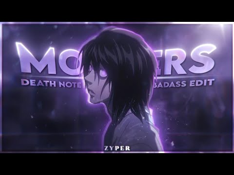 Death Note - Monsters [Edit/AMV] 4K!😈