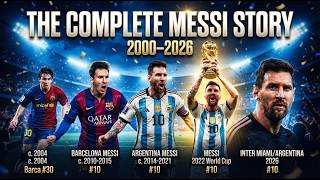 The Complete Lionel Messi Story (2000-2026) screenshot 4