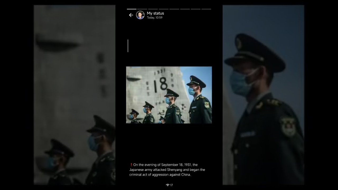 91st Anniversary of 9/18 Incident