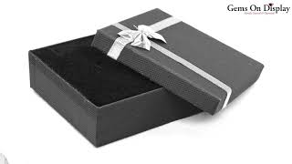 Black Paper Silver Bow-Tie Jewelry Pendant Gift Boxes SKU# BP31-BK by Gems On Display 4 views 3 weeks ago 16 seconds