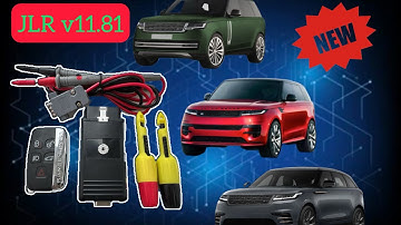 JLR v11.81 - Emergency opening and start Land/Range Rover, Jaguar 2010 - 2025