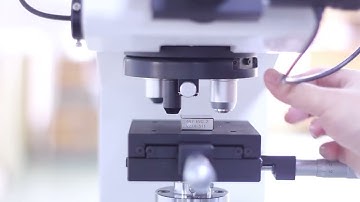 Microvickers Hardness tester operation tutorial
