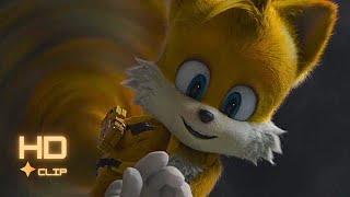 Sonic The Hedgehog 2 2022  Meet Tails Scene  Hd Movie Clip